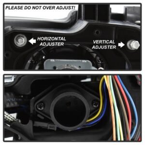 BMW E92 3 Series 08-10 Projector Headlights - Black - Image 5
