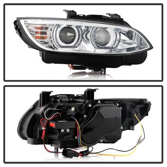 BMW E92 3 Series 08-10 Projector Headlights - Chrome