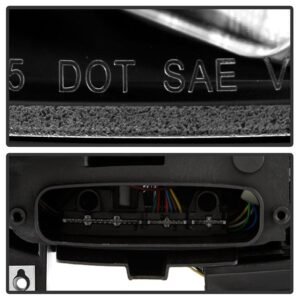 BMW 5 Series F10 2011-2013 Projector Headlights - Black - Image 7