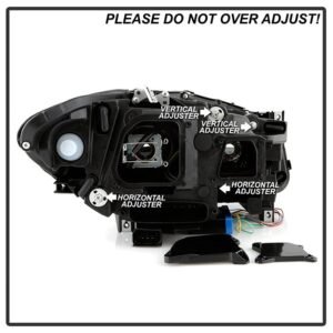 BMW 5 Series F10 2011-2013 Projector Headlights - Black - Image 8