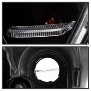 BMW F30 3 Series 2012 - 2014 4DR Projector Headlights - Black - Image 4