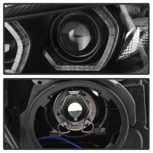 BMW F30 3 Series 2012 - 2014 4DR Projector Headlights - Black - Image 3