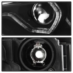 BMW F30 3 Series 2012 - 2014 4DR Projector Headlights - Black - Image 4