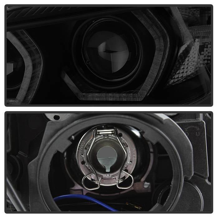 BMW F30 3 Series 2012 - 2014 4DR Projector Headlights - Black Smoke