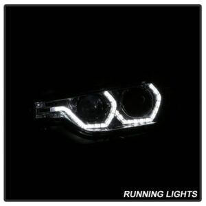 BMW F30 3 Series 2012 - 2014 4DR Projector Headlights - Chrome - Image 9