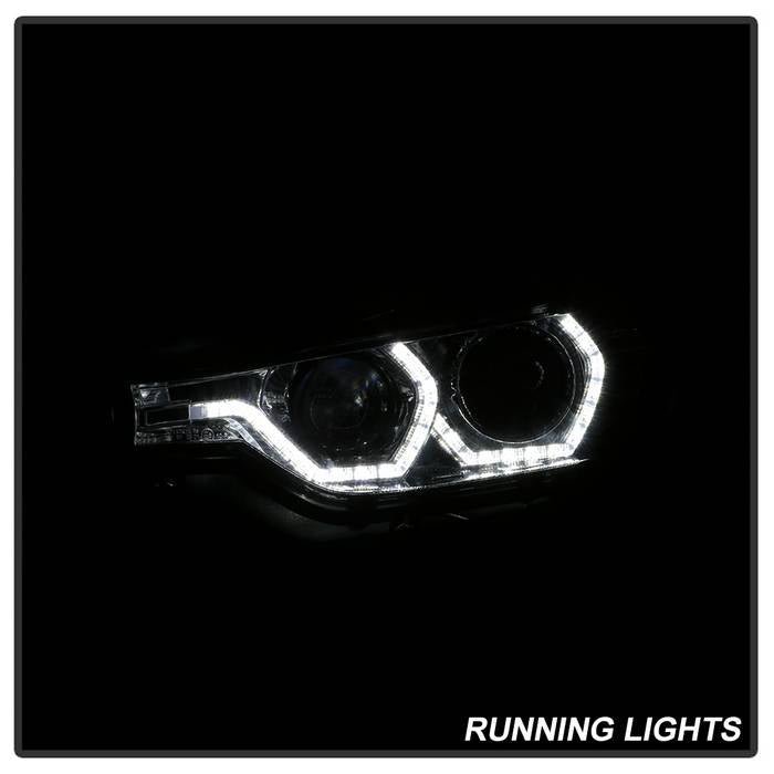 BMW F30 3 Series 2012 - 2014 4DR Projector Headlights - Chrome