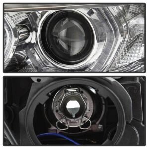 BMW F30 3 Series 2012 - 2014 4DR Projector Headlights - Chrome - Image 3