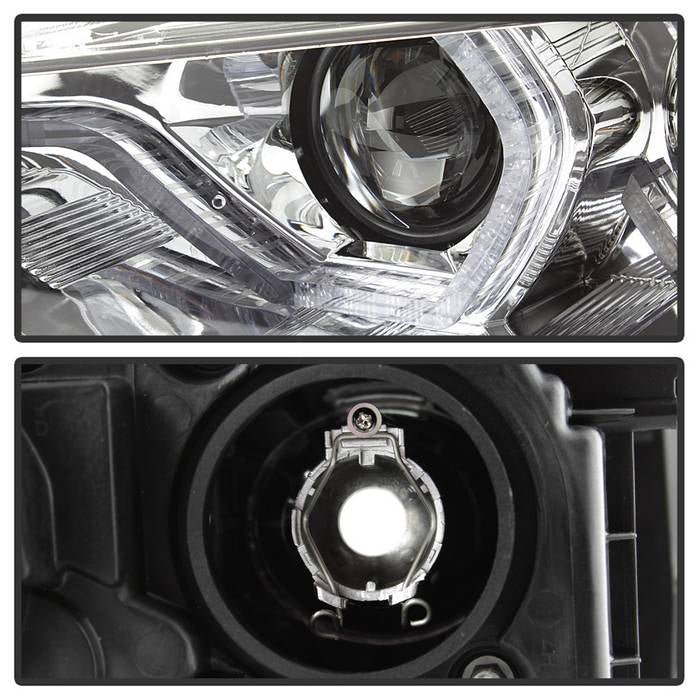 BMW F30 3 Series 2012 - 2014 4DR Projector Headlights - Chrome