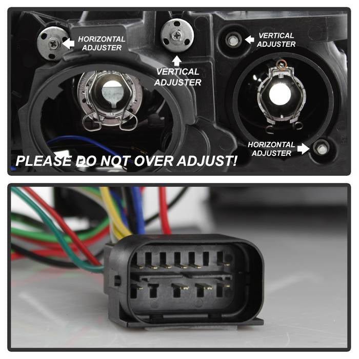BMW F30 3 Series 2012 - 2014 4DR Projector Headlights - Smoke