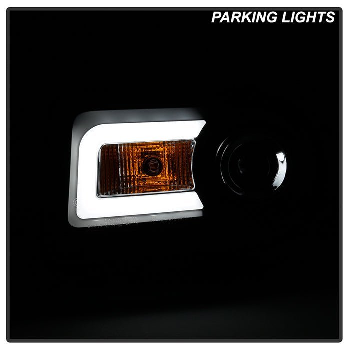 Chrysler 300C 05-10 Projector Headlights  - Black