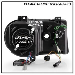 Chrysler 300C 05-10 Projector Headlights  - Black - Image 5