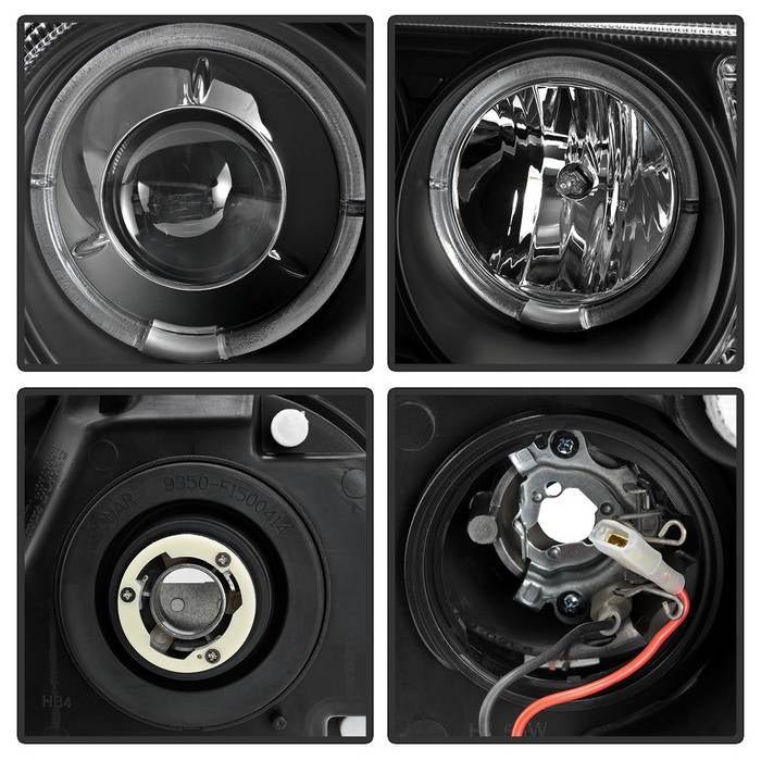 Chrysler 300C 05-10 Projector Headlights - Black