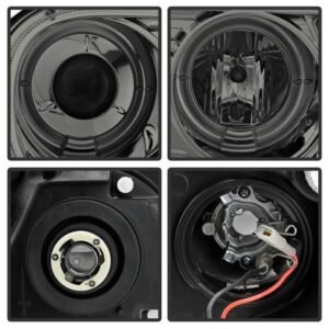 Chrysler 300C 05-10 Projector Headlights- Smoke - Image 3