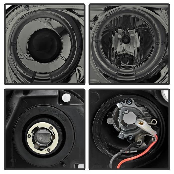 Chrysler 300C 05-10 Projector Headlights- Smoke