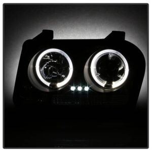 Chrysler 300 05-08 Projector Headlights - Black - Image 6