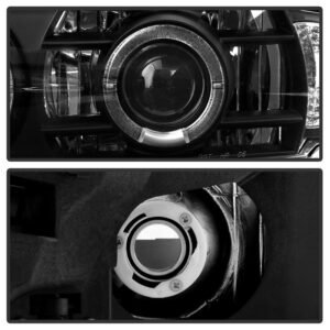 Chevy Astro 95-05 / GMC Safari 95-05 Projector Headlights - Black - Image 3