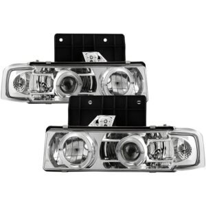 Chevy Astro 95-05 / GMC Safari 95-05 Projector Headlights - Chrome - Image 1