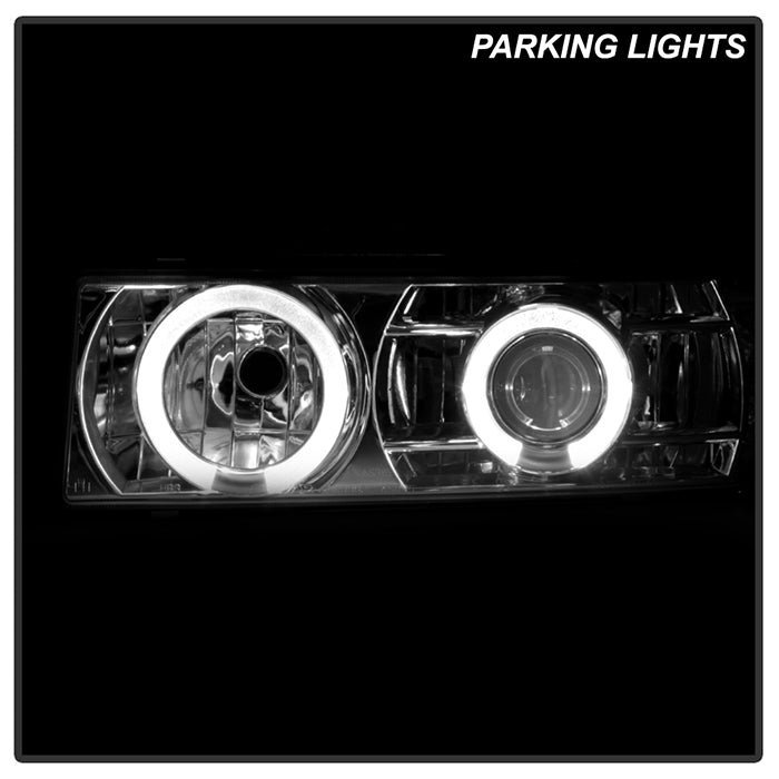Chevy Astro 95-05 / GMC Safari 95-05 Projector Headlights - Chrome
