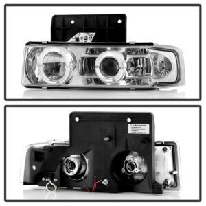 Chevy Astro 95-05 / GMC Safari 95-05 Projector Headlights - Chrome - Image 2