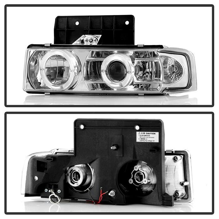 Chevy Astro 95-05 / GMC Safari 95-05 Projector Headlights - Chrome