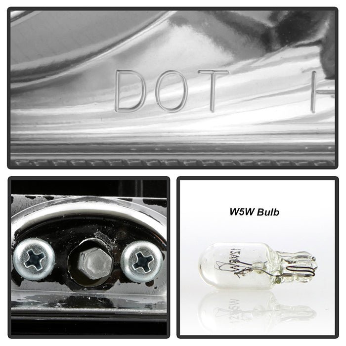 Chevy Astro 95-05 / GMC Safari 95-05 Projector Headlights - Chrome
