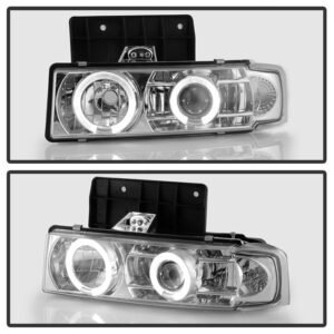 Chevy Astro 95-05 / GMC Safari 95-05 Projector Headlights - Chrome - Image 7