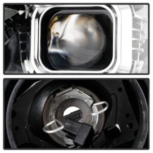 Chevy Camaro 16-18 Projector Headlights-Sequential Turn Signal- Chrome - Image 3