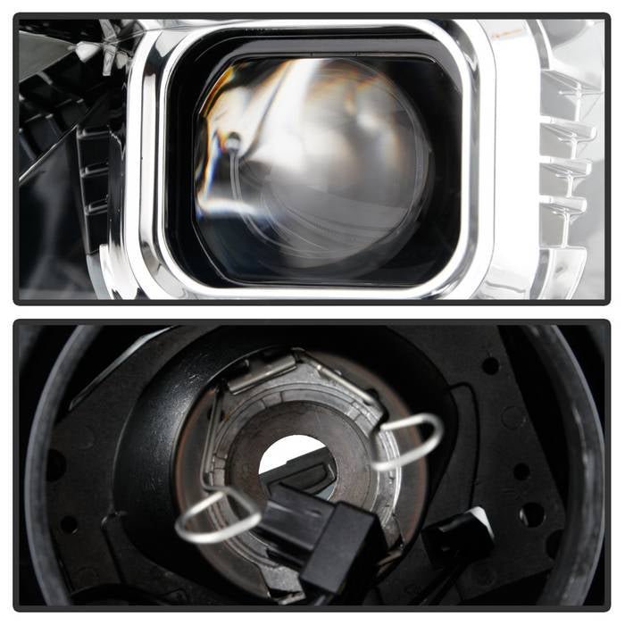 Chevy Camaro 16-18 Projector Headlights-Sequential Turn Signal- Chrome