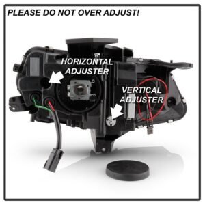 Chevy Camaro 16-18 Projector Headlights - Sequential Turn Signal - Black - Image 5