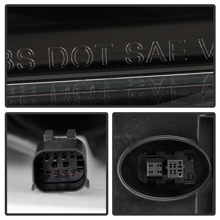 Chevy Camaro 16-18 Projector Headlights - Sequential Turn Signal - Black