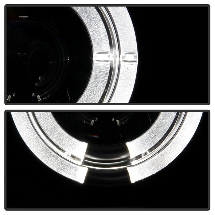 Chevy Camaro 10-13 Projector Headlights- LED Halo - Black