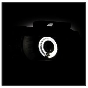 Chevy Camaro 10-13 Projector Headlights- LED Halo - Black - Image 8