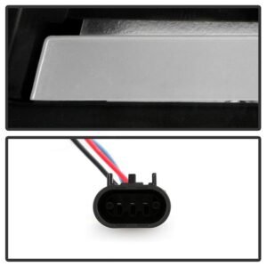 Chevy Camaro 2010-2013 Equipped Headlights - Sequential LED Switchback Turn Signal Lights - Black - Image 4