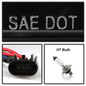 Chevy Camaro 2010-2013  Projector Headlights - Sequential LED Switchback Turn Signal Lights - Black - Image 6