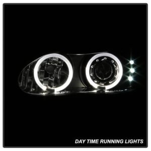 Chevy Camaro 98-02 Projector Headlights - LED Halo - Black - Image 9
