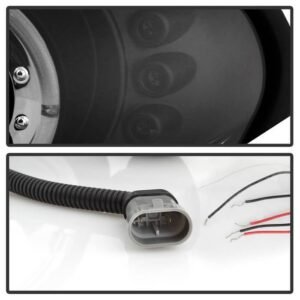 Chevy Camaro 98-02 Projector Headlights - LED Halo - Black - Image 4