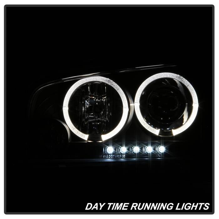Dodge Charger 06-10 Projector Headlights - Black