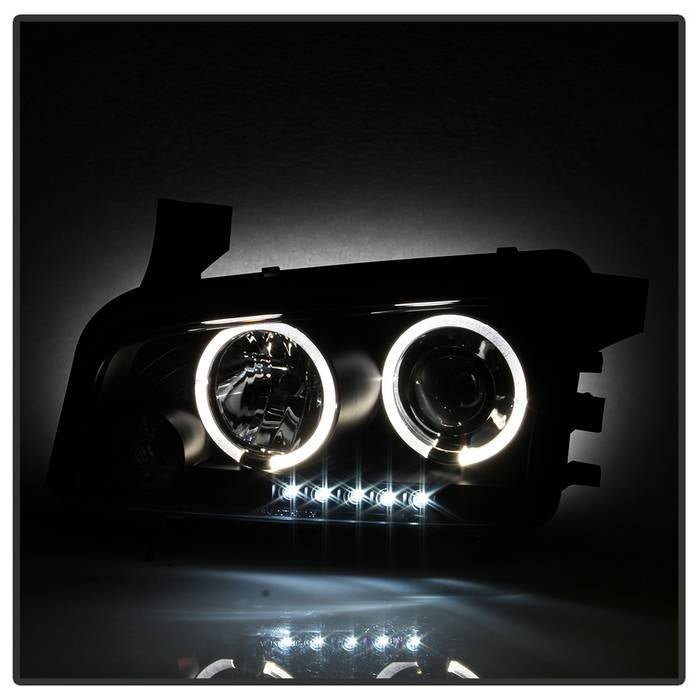 Dodge Charger 06-10 Projector Headlights - Black