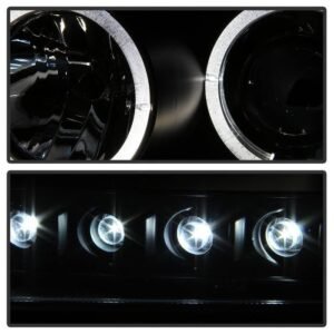 Dodge Charger 06-10 Projector Headlights - Black - Image 7
