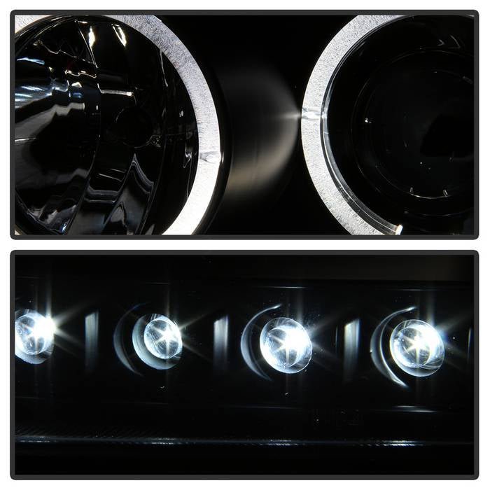 Dodge Charger 06-10 Projector Headlights - Black