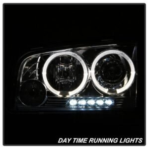 Dodge Charger 06-10 Projector Headlights- Chrome - Image 9