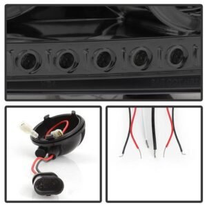 Dodge Charger 06-10 Projector Headlights - Smoke - Image 4