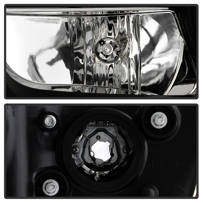 Dodge Charger 11-14 Projector Headlights - Light Tube DRL - Black