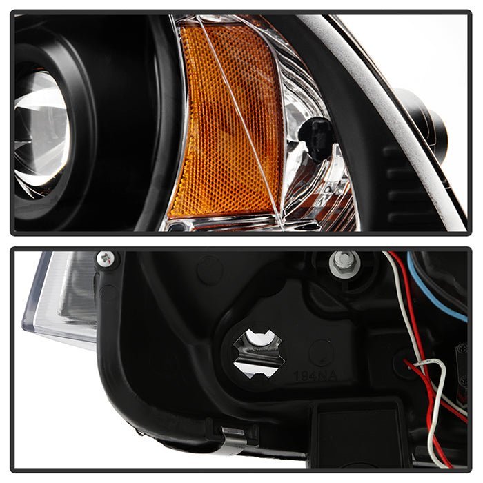 Dodge Charger 2011-2014 Equipped Headlights - LED Light Tube Parking Lights -Turn Signal: 3157NA (Not Included)