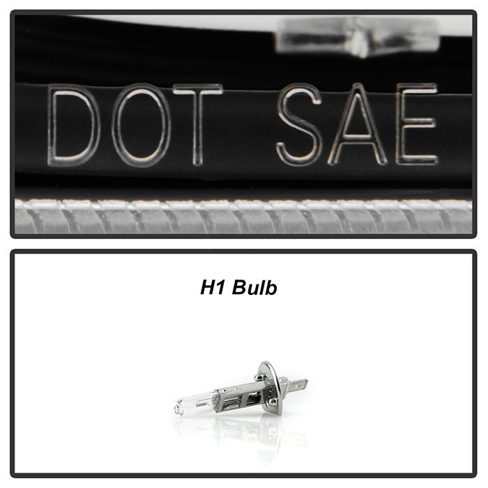 Dodge Charger 2011-2014 Equipped Headlights - LED Light Tube Parking Lights -Turn Signal: 3157NA (Not Included)
