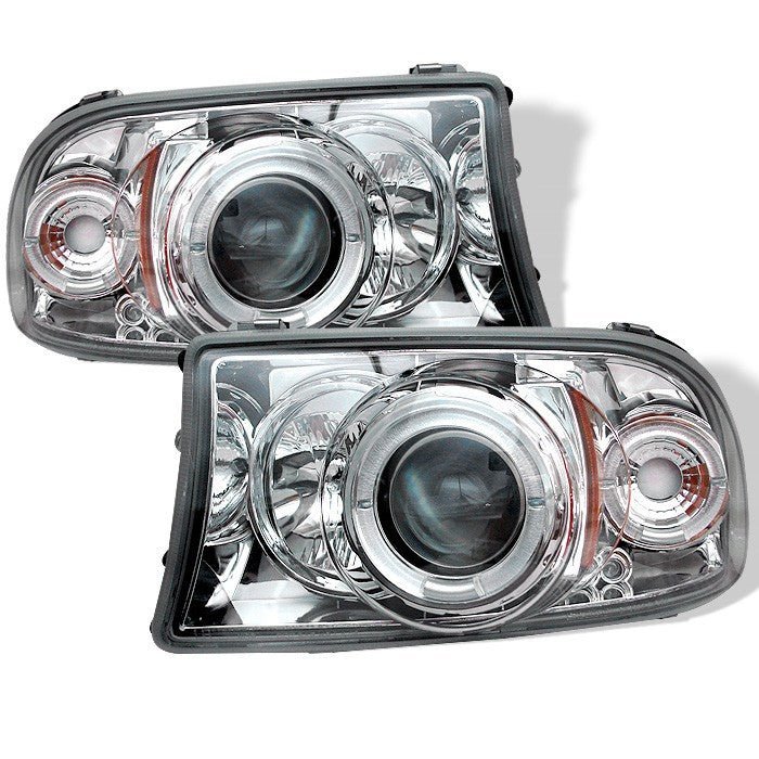 Dodge Dakota 97-04 / Durango 98-03 1PC Projector Headlights - Chrome