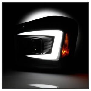 Dodge Durango 2004 - 2006 Projector Headlights - Signal-3557(Included) - Black - Image 9