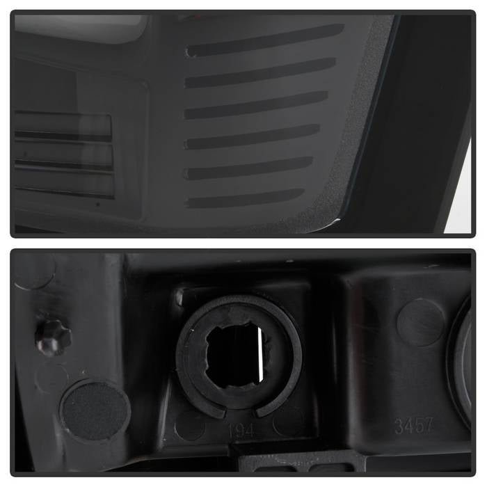 Dodge Durango 2004 - 2006 Projector Headlights - Signal-3557(Included) - Black