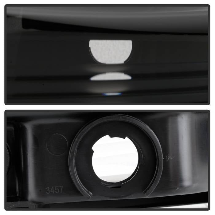 Dodge Durango 2004 - 2006 Projector Headlights - Signal-3557(Included) - Black