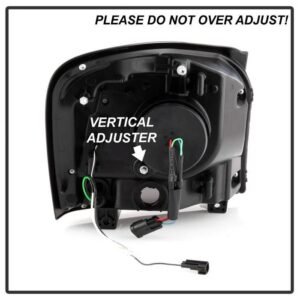 Dodge Durango 2004 - 2006 Projector Headlights - Signal-3557(Included) - Black - Image 6